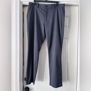 MSX / Michael Strahan Collection Polyester/ Spandex Easy Care Grey Size 34x30